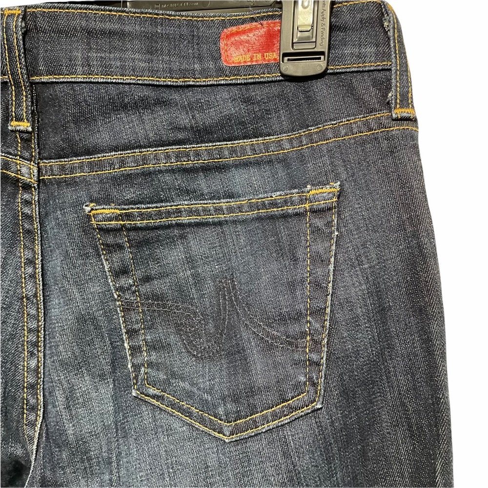 AG The Jessie Darkwash Curvy Boot Jeans 29 8 - Picture 3 of 7